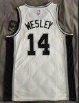 NBA 14 Wesley Spurs Maillot blanc